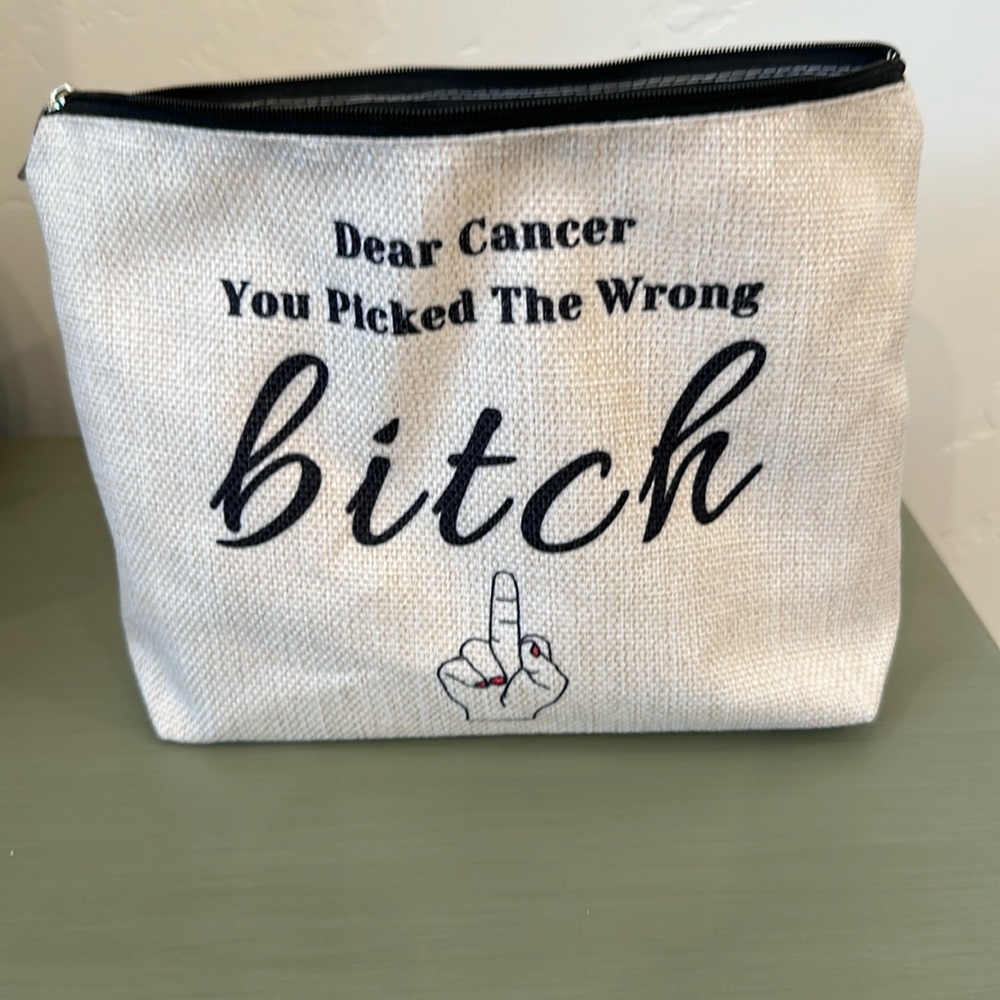 Cancer toiletry case